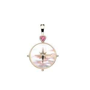 Jane Win Forever Mother of Pearl Pendant and Chain